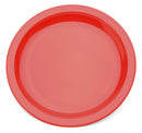 Small Red Antibacterial Plate – Narrow Rimmed