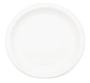 Small White Antibacterial Plate – Narrow Rimmed