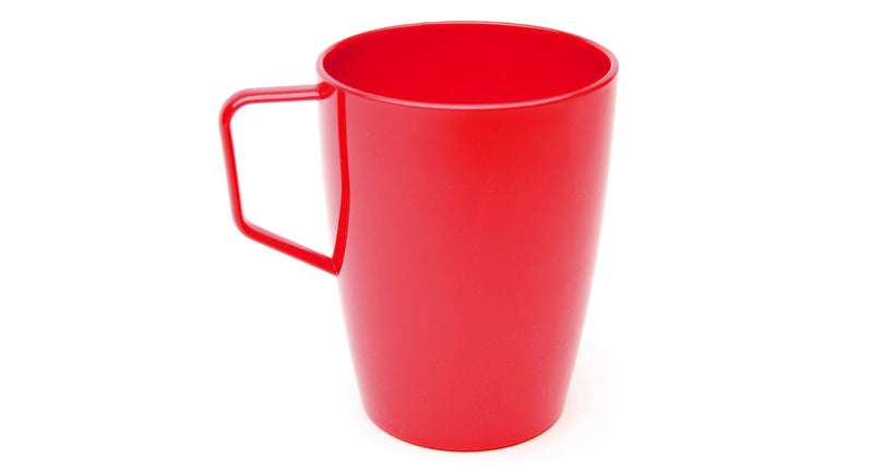 Antibacterial Red Beaker with Handle