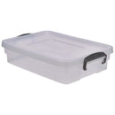 Storage Box 20L W/ Clip Handles pack of 4
