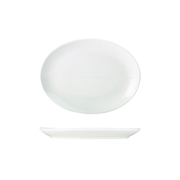 Stephens Porcelain Oval Plate 24cm/9.5" (Box of 6)