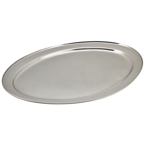 Stephens Stainless Steel Oval Flat 60cm/24"
