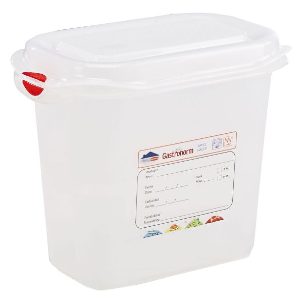 GN Storage Container 1/9 150mm Deep 1.5L (Box of 12)