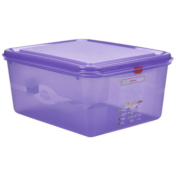 Allergen GN Storage Container 1/2 150mm Deep 10L pack of 6