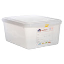 GN Storage Container 1/2 150mm Deep 10L pack of 6