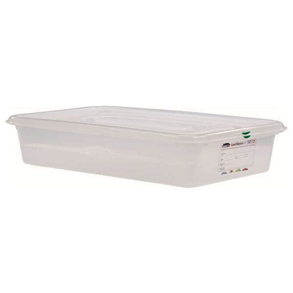 GN Storage Container 1/1 100mm Deep 13L pack of 6