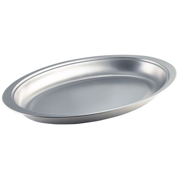 Stephens Stainless Steel Oval Banqueting Dish 50cm/20"
