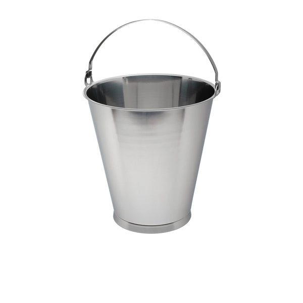 Swedish S/St.Skirted Bucket 15L Graduate