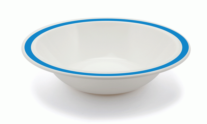 17.3cm Med Blue Duo Bowl – Polycarbonate