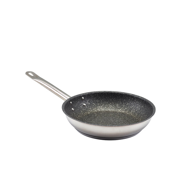 Stephens Non Stick Teflon Stainless Steel Frying Pan 24cm