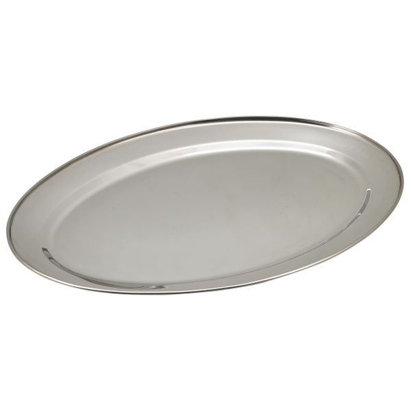 Stephens Stainless Steel Oval Flat 46cm/18"