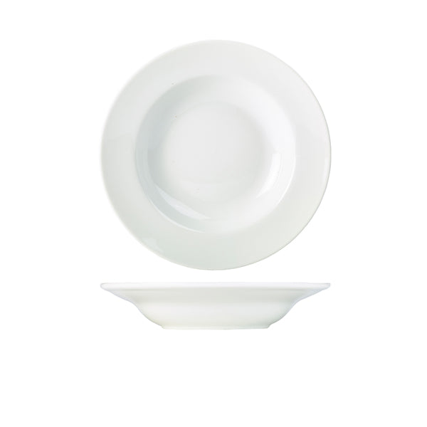 Stephens Porcelain Soup Plate/Pasta Dish 23cm/9" (Box of 6)