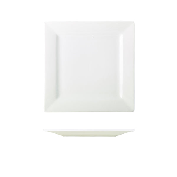 Stephens Porcelain Square Plate 21cm/8.25" (Box of 6)