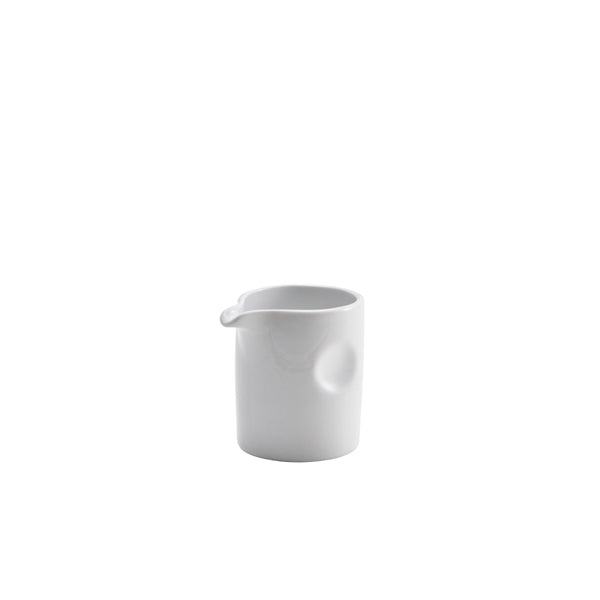 Stephens Porcelain Pinched Solid Milk Jug 8.5cl/3oz (Box of 12)