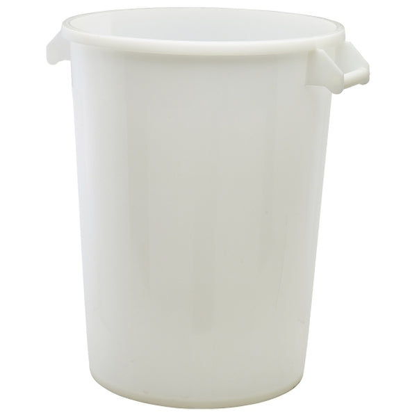 White Polyethylene Bin 100L