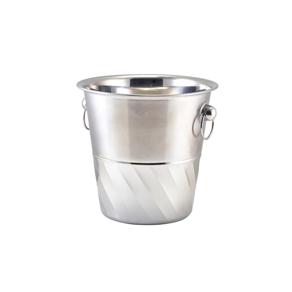 Stephens Stainless Steel Swirl Wine Bucket