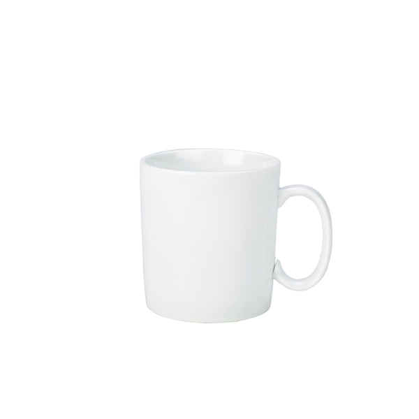 Stephens Porcelain Straight Sided Mug 28cl/10oz (Box of 6)