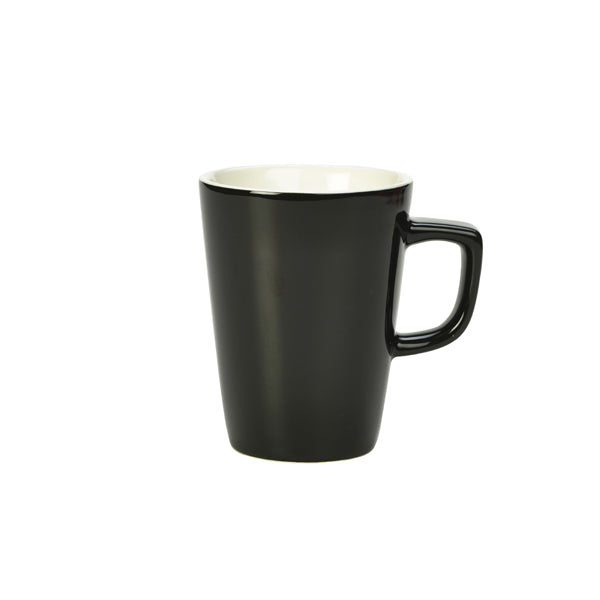 Stephens Porcelain Black Latte Mug 34cl/12oz (Box of 6)