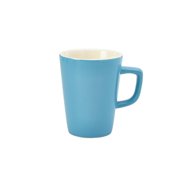 Stephens Porcelain Blue Latte Mug 34cl/12oz (Box of 6)