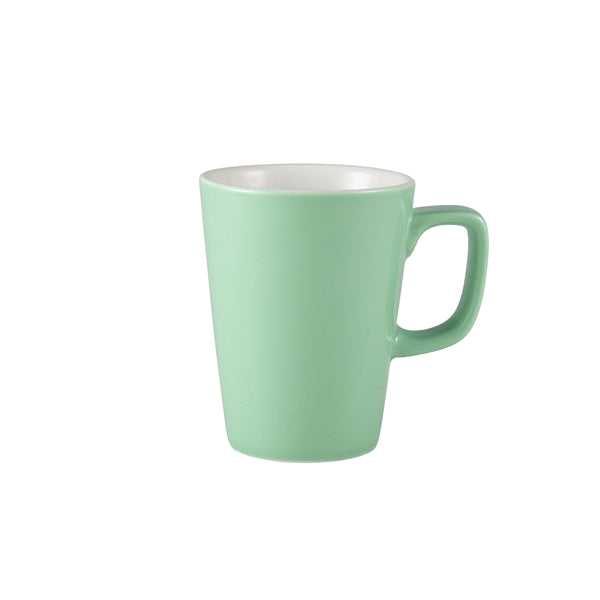 Stephens Porcelain Green Latte Mug 34cl/12oz (Box of 6)