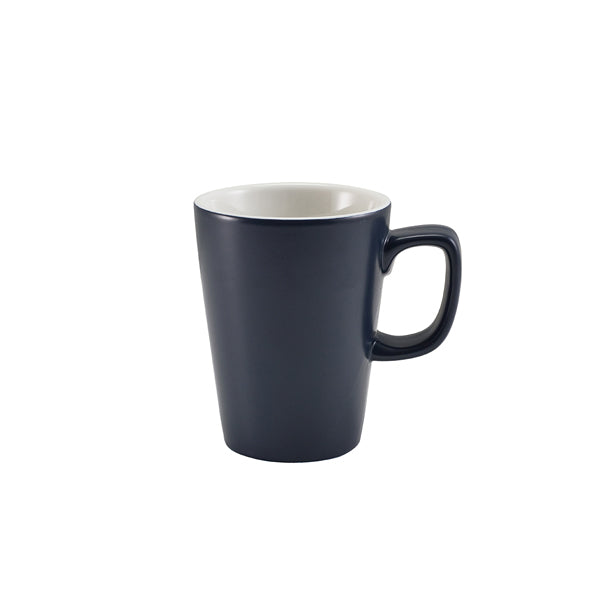 GenWare Porcelain Matt Blue Latte Mug 34cl/12oz (Box of 6)