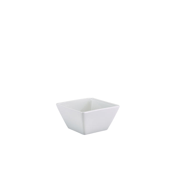 Stephens Porcelain Square Bowl 10.5cm/4" (Box of 6)