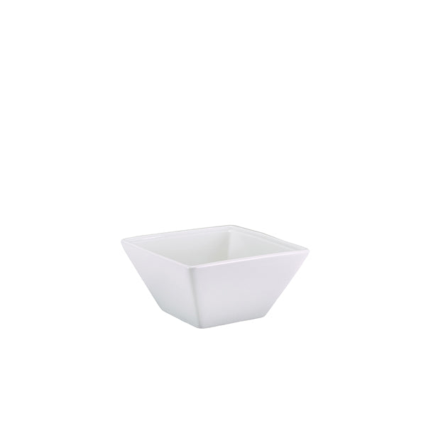 Stephens Porcelain Square Bowl 12.8cm/5" (Box of 6)