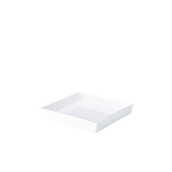 Stephens Porcelain Square Dish Holder 17.9cm/7" (Box of 6)