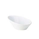 Genware Porcelain Oval Sloping Bowl 21cm/ 8.25" pack of 6
