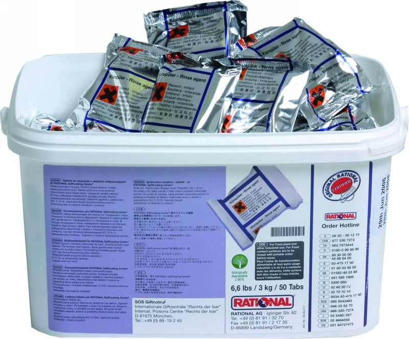 Rational Oven Rinse Aid Tablets Per 50