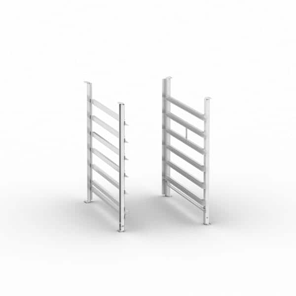 Hinging rack type 6-1/1, removable top rack