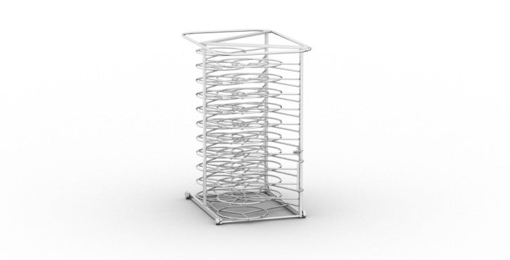 Mobile (15) plate rack for type 6-1/1