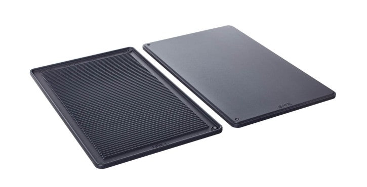 Grill & Pizza Tray, bakery size, (400 x 600 mm), with TRILAX coating to prevent product sticking