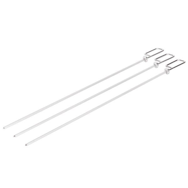 Skewers, (3) 8mm Ø, square, 530 mm long