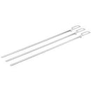 Fish Skewers, (3) 4 x 10mm Ø, rectangular, 530 mm long