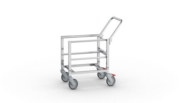 VarioMobil for emptying and transporting cooked food in containers