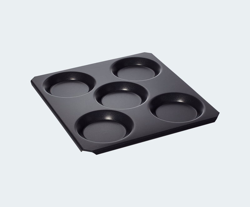 Multibaker, (5) moulds, 2/3 GN (325 x 354 mm)