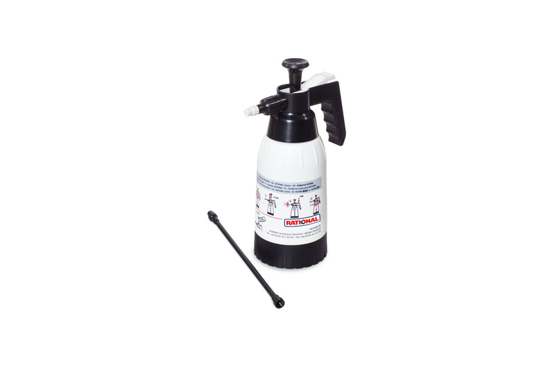 Hand spray gun, for manual cleaning