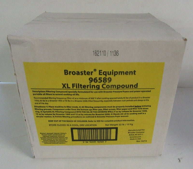 BROASTER XL FILTERING COMPOUND