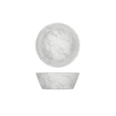 White Marble Agra Melamine Bowl 20.5 x 7.5cm pack of 6