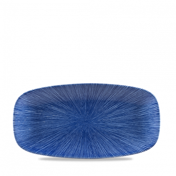 Studio Prints Agano Blue Chefs Oblong Plate 11 3/4X6" Box 12