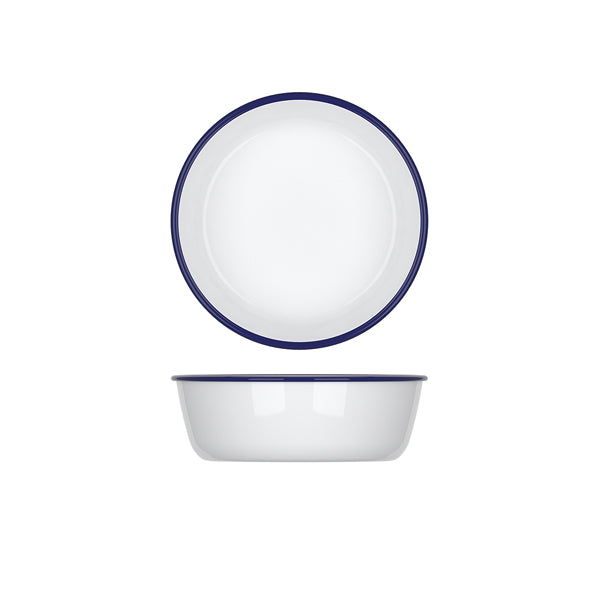 Enamel Melamine Athens Bowl 22.5 x 7.5cm pack of 6