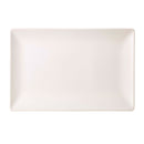 Luna Stoneware White Rectangular Plate 30 x 20cm/ 12 x 8" pack of 6