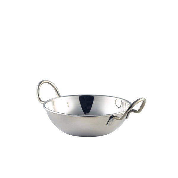 Stainless Steel Balti Dish 13cm(5")With Handl (Box of 12)