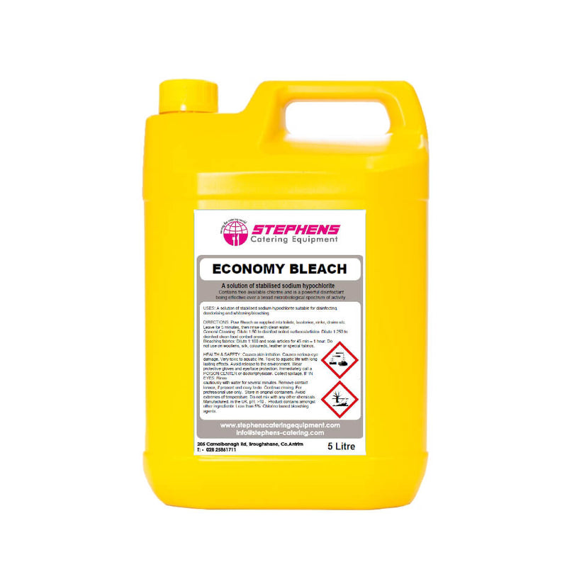 Economy Bleach Per 2x5L - Sodium Hypochlorite