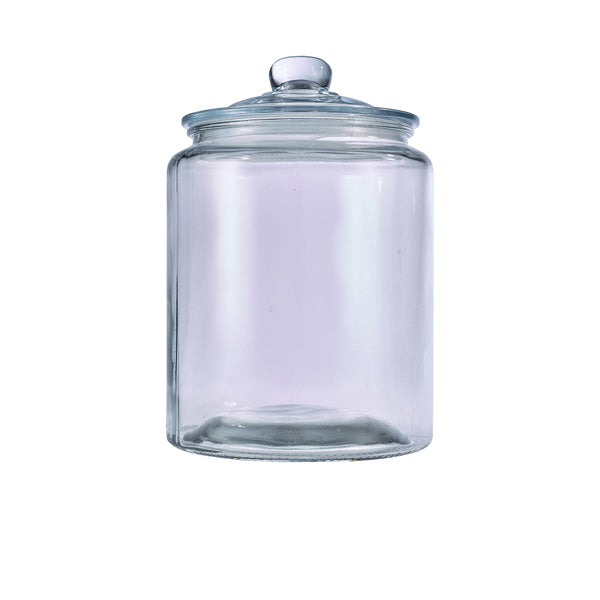 GenWare Glass Biscotti Jar 6L pack of 4