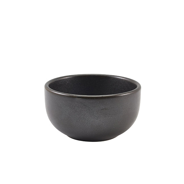 Terra Porcelain Cinder Black Round Bowl 11.5cm (Box of 6)