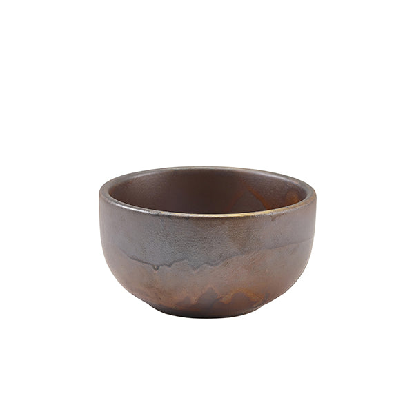 Terra Porcelain Rustic Copper Round Bowl 11.5cm (Box of 6)