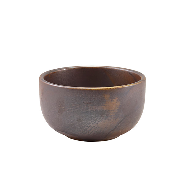 Terra Porcelain Rustic Copper Round Bowl 12.5cm (Box of 6)
