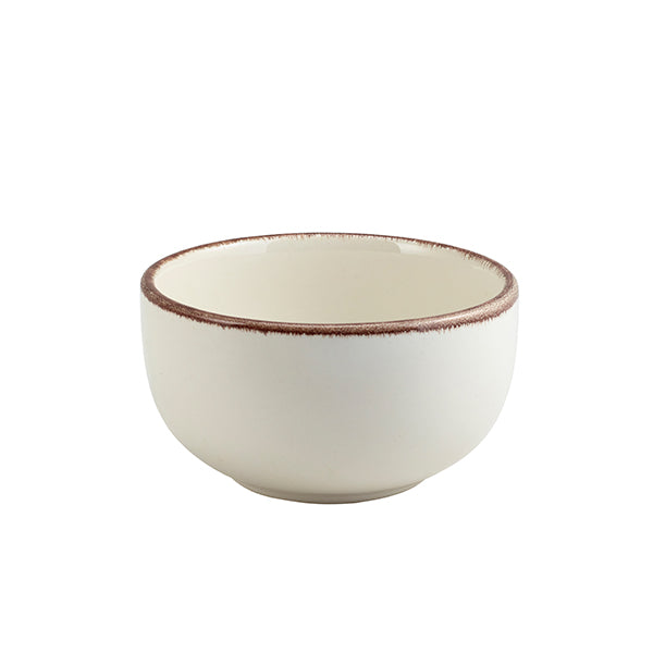 Terra Stoneware Sereno Brown Round Bowl 12.5cm (Box of 6)